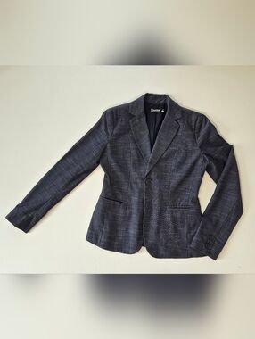 Women's Dark Chambray Blazer - Sz 0, NY & Co.